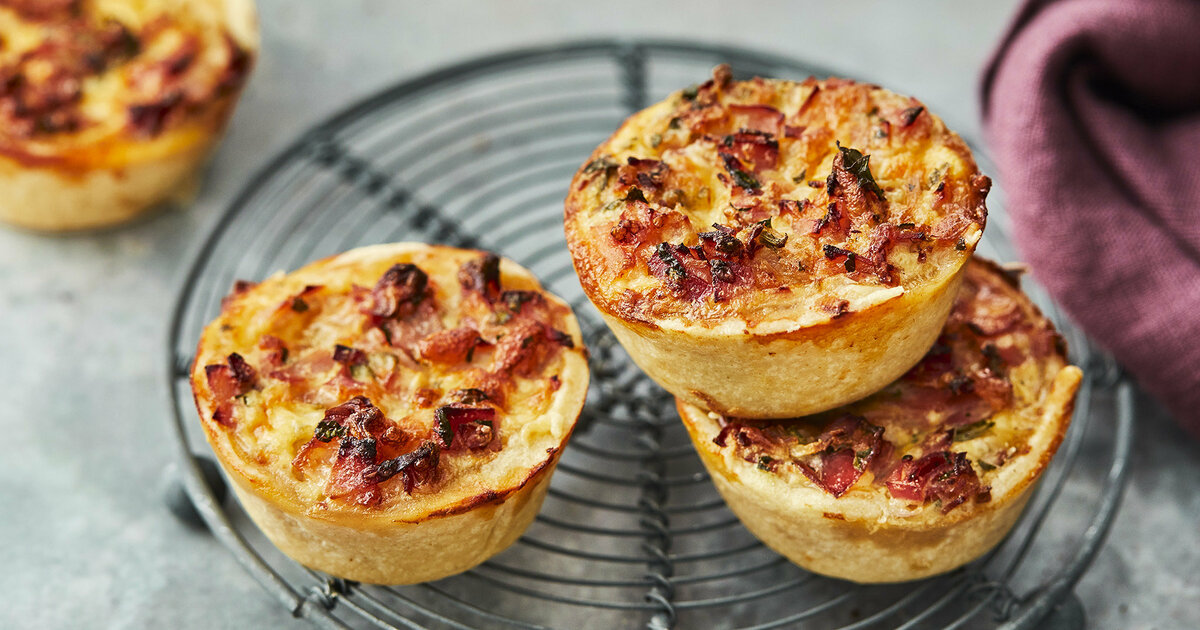 Quiche-Lorraine-Muffins – so lecker &amp; ganz einfach | Einfach Kochen