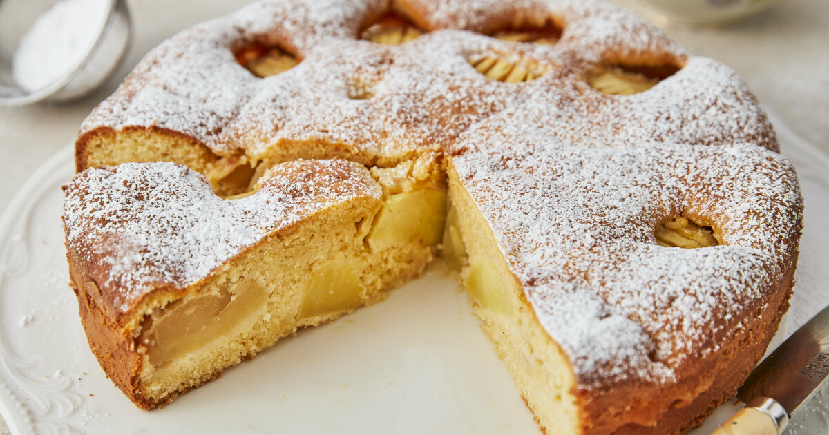 Apfelkuchen mit Rührteig – nach Omas bestem Original-Rezept | Einfach ...