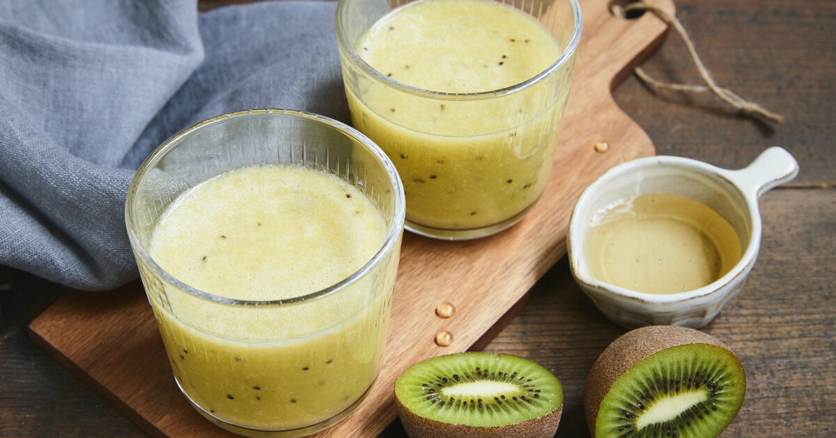 Bananen-Kiwi-Smoothie – das gesunde Blitz-Rezept | Einfach Kochen