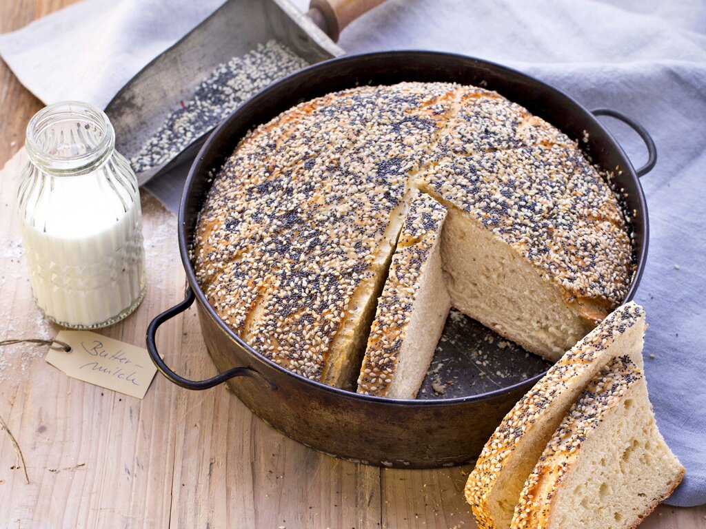 Buttermilch-Dinkel-Brot