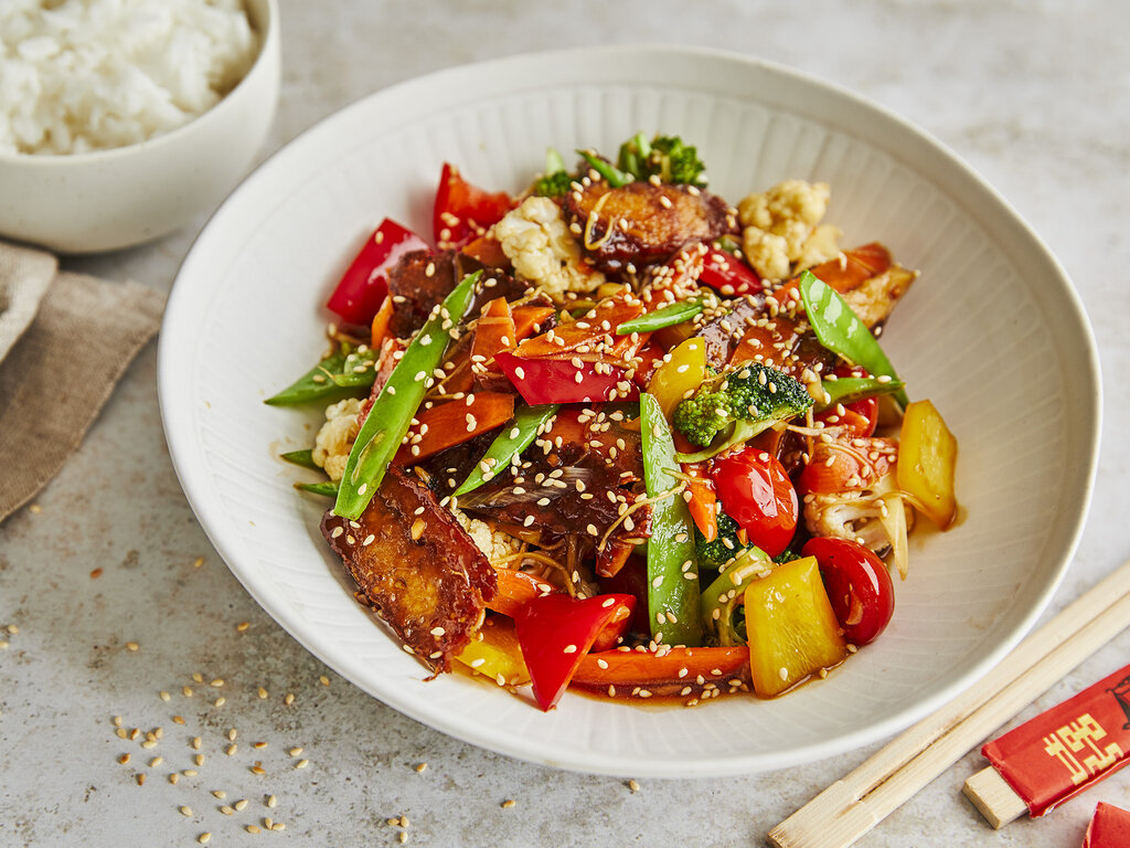Asiatische Gemüsepfanne vegan – das BESTE Rezept | Einfach Kochen