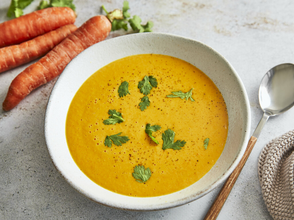 Karotten-Ingwer-Kokos-Suppe