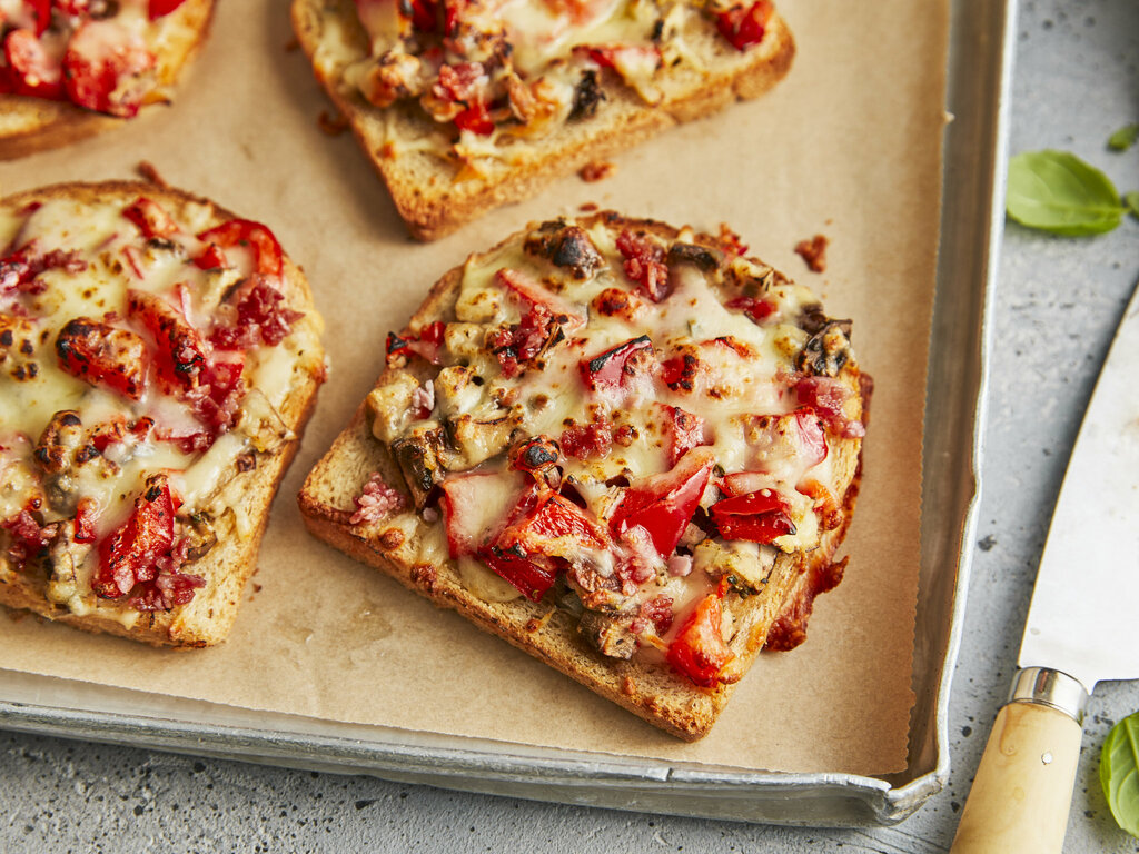 Pizza-Toast – das beste Blitzrezept | Einfach Kochen